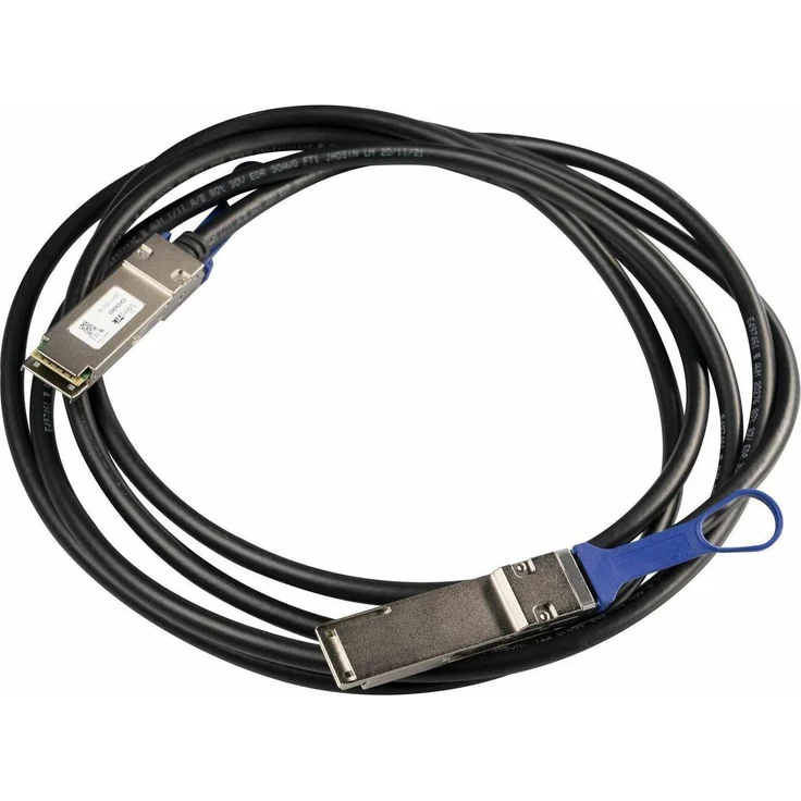 MikroTik QSFP28 100G Direct Attach Transceiver, 3 Meter Kabel, Schwarz