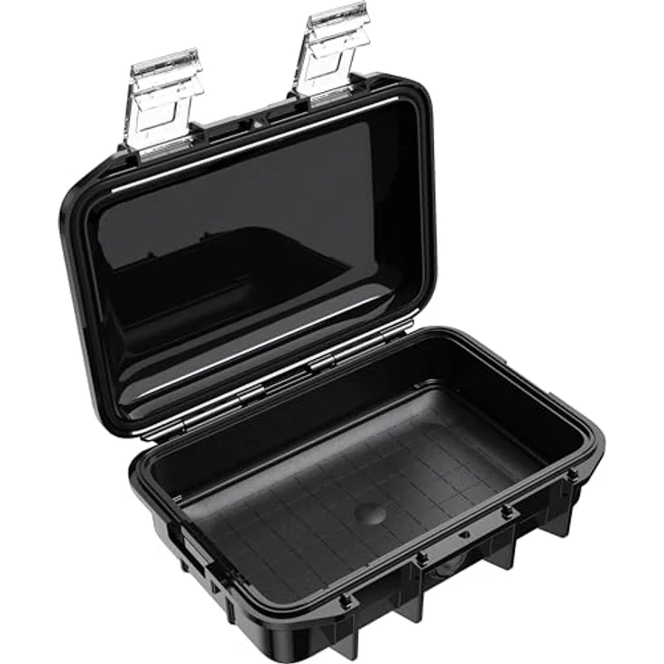 PELI M40 Micro Case, Wasserresistentes und staubdichtes Schutzgehäuse, bruchsicher, 1 Liter, schwarz – Bild 3