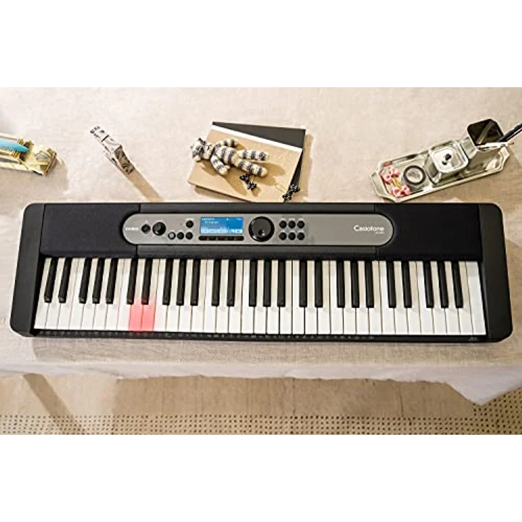 CASIO LK-S450, Home Keyboard mit 61 Leuchttasten, 600 Sounds und Bluetooth-Erweiterung, leicht und mobil – Bild 2