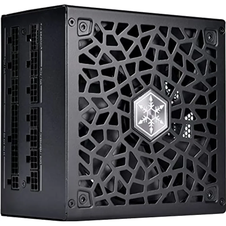 SilverStone Technology SST-HA850R-PM - HELA Vollständig modulares PCIe 5.0 Cybenetics-Platinum-ATX-Netzteil mit 850W