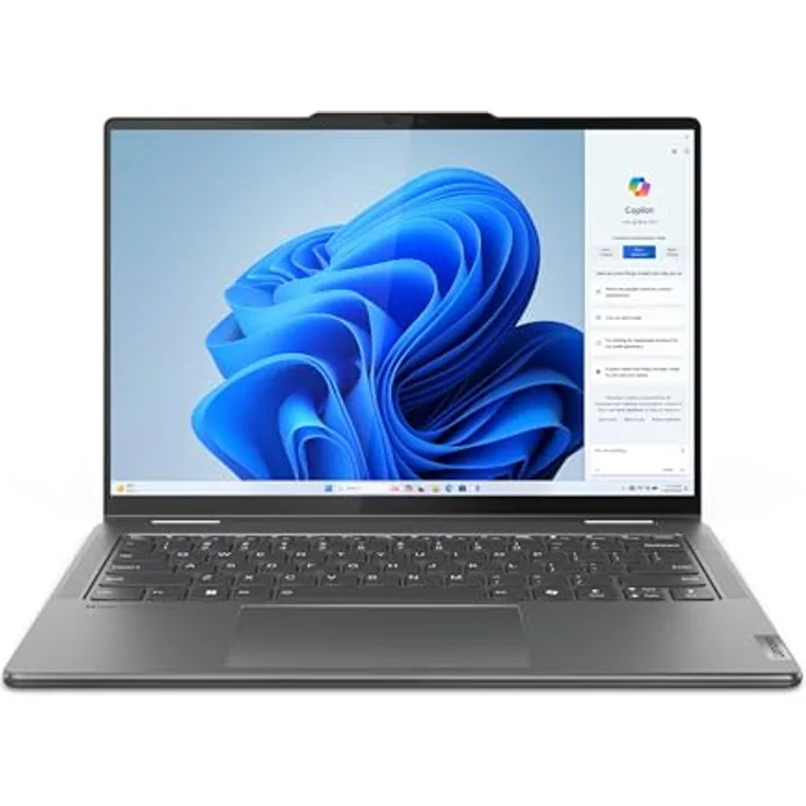 Lenovo Yoga 7 2-in-1 14IML9 83DJ007QGE, 35,6 cm (14") 2.8K Touch Display, 32 GB RAM, 1 TB SSD, Intel Arc Grafik, Windows 11 - grau