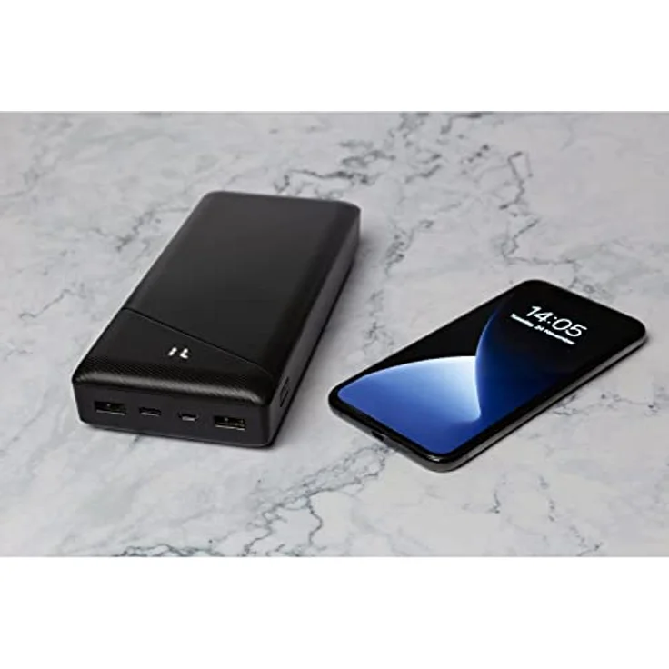 DELTACO Batterie Externe USB-A/C 30000mAh (Noir) - PB-C1002, Powerbank mit hoher Kapazität – Bild 3