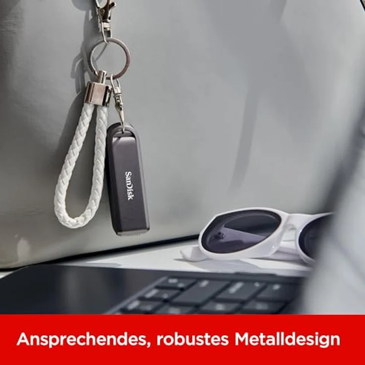 SanDisk Extreme PRO, 1 TB High-Performance USB Type-C-Flash-Laufwerk, Lesegeschwindigkeit bis zu 1.000 MB/s, Schreibgeschwindigkeit bis zu 900 MB/s, RescuePRO Deluxe-Software – Bild 8