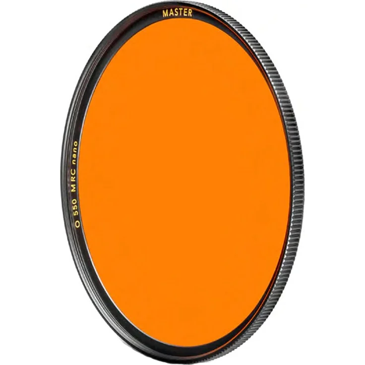 B+W 550 ORANGE FILTER MRC nano MASTER, Professioneller Orangefilter mit Nanobeschichtung, 40,5mm