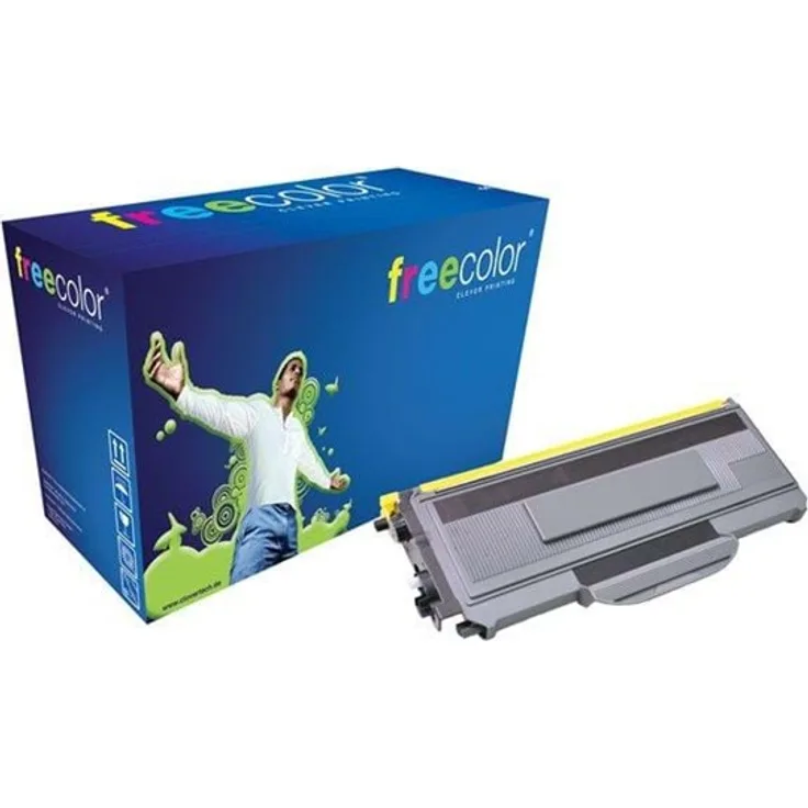 Clover FREECOLOR MAX - Schwarze Tonerpatrone für Brother DCP-7030, DCP-7040, MFC-7320, HL-2140, 190 g