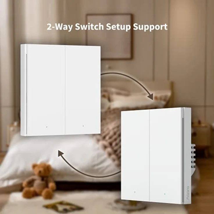 Aqara Wireless Remote Switch H1(Double Rocker) (HomeKit) (WRS-R02) – Bild 6