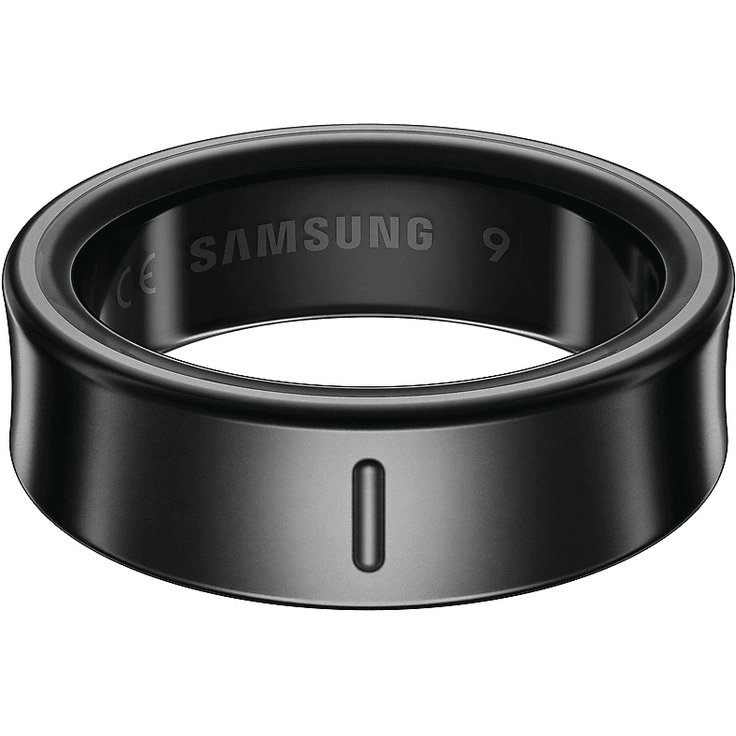 SAMSUNG Galaxy Ring Size 10, 19.8 mm Smart, Schwarz – Bild 1