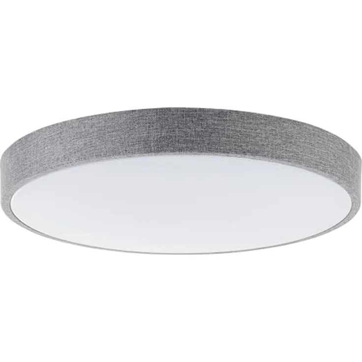 Brilliant LED Deckenleuchte, Ø49 cm, 36W LED, 4500 Lumen, dimmbar, CCT Steuerung, mit Fernbedienung, grauer Textilrahmen, modernes Design – Bild 4