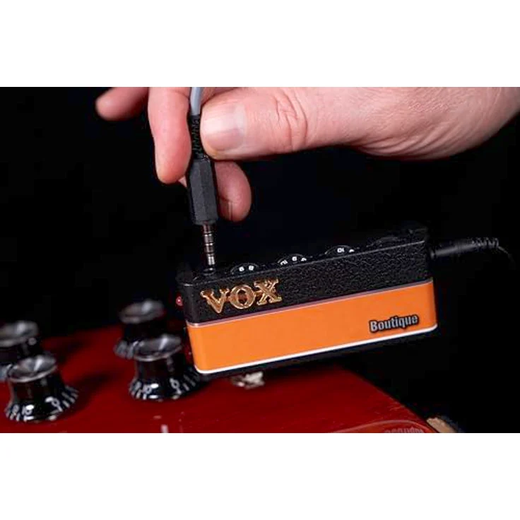 Vox amPlug 3 Boutique, Kopfhörerverstärker in Schwarz und Orange, mit legendärem Sound und vielseitigen Verstärkeroptionen – Bild 5