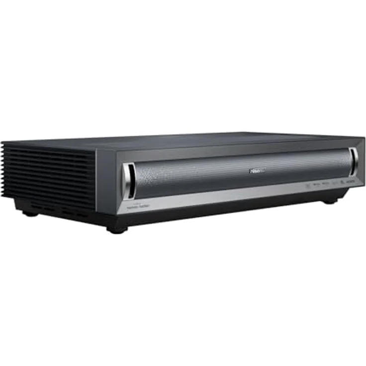 Hisense LASER TV PX3 80-150 4K (UHD, 3000 lm, 0.22	:1), Beamer, Schwarz – Bild 2