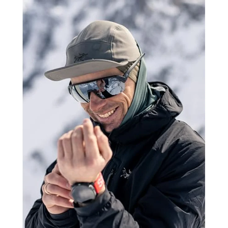 SUUNTO 22 ATH5 Silikon Armband Lava Red S+M - Weiches Silikon Ersatzband 22mm für Race, Vertical, 9 Peak Pro, 9 Peak, 5 Peak – Bild 2