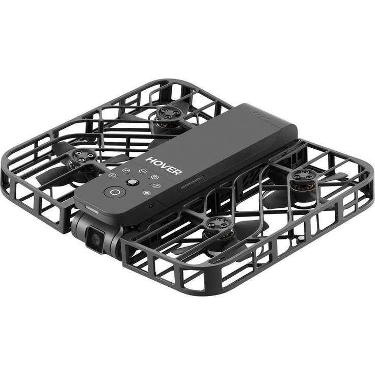 HoverAir X1 Combo Plus, Kameradrohne mit 12 MP und 2.7K Videoauflösung, Schwarz, 11.5 min Akkulaufzeit, Follow Me-Funktion