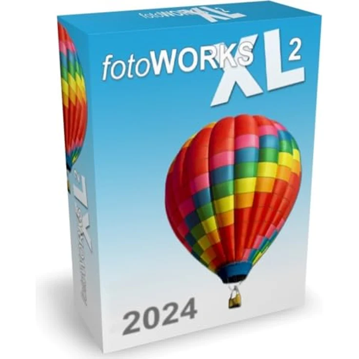 Fotoworks XL 2 (2024er Version) Bildbearbeitungsprogramm zur Bildbearbeitung in Deutsch - umfangreiche Funktionen, sehr einfach zu bedienen, kinderleicht Fotos bearbeiten im Fotobearbeitungsprogramm – Bild 1