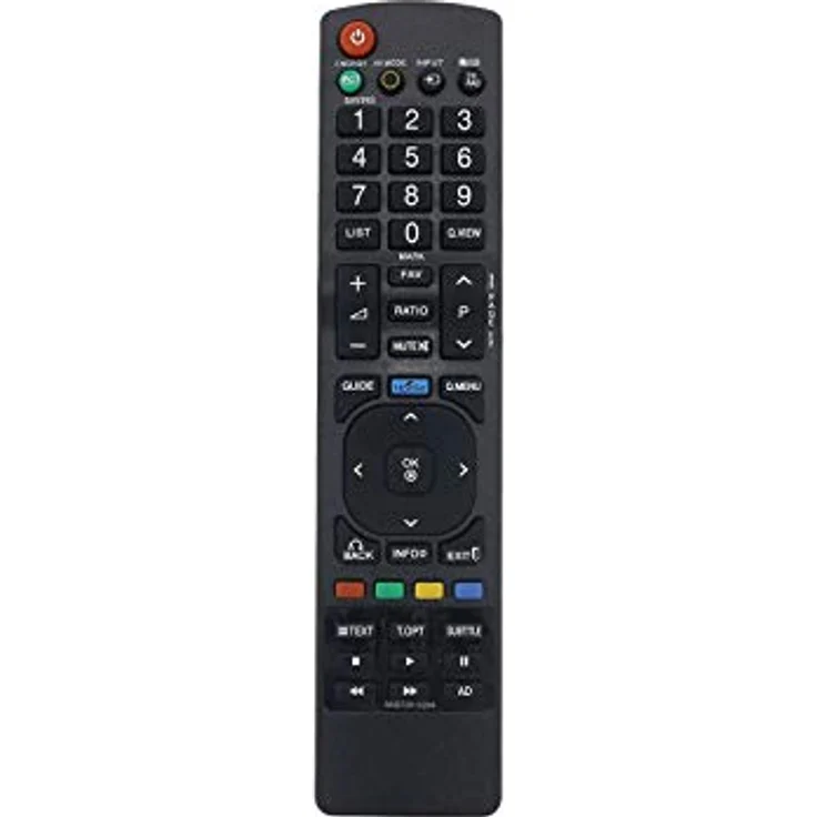 Alltro Ersatz Fernbedienung für JVC RC5118, kompatibel mit LT-24VH42M, LT-32V4010, LT-32VH42M, LT-40VF42M – Bild 1