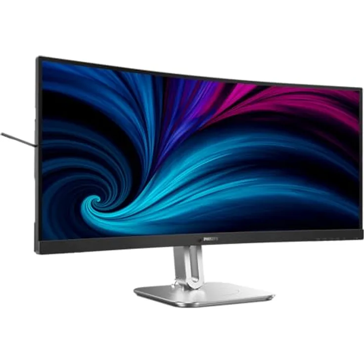 Philips Monitors 34B2U5600C - 34 Zoll WQHD Curved Monitor, höhenverstellbar, dunkelgrau
