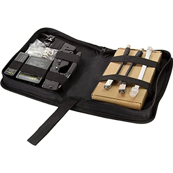 LogiLink WZ0070 - Netzwerk-Werkzeug-Set, 4-teilig, speziell für CAT.6A & CAT.7 Kabel – Bild 1
