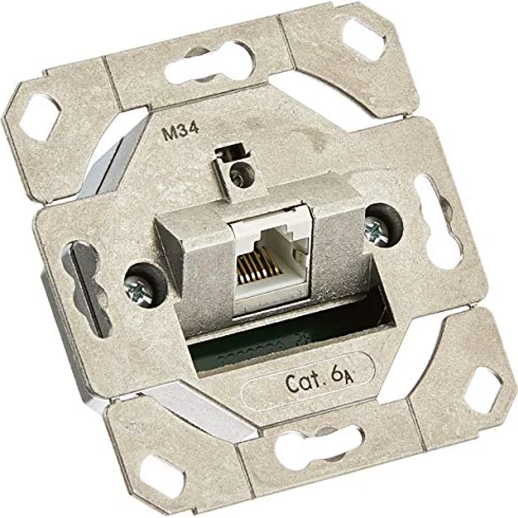 Gira 245100 Netzwerkdose 1-fach Cat.6A IEEE 802.3an Einsatz – Bild 2
