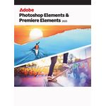 Adobe Photoshop & Premiere Elements 2025 | Kreative Foto- und Videobearbeitung für Windows/Mac, dauerhaft lizenzierte Software