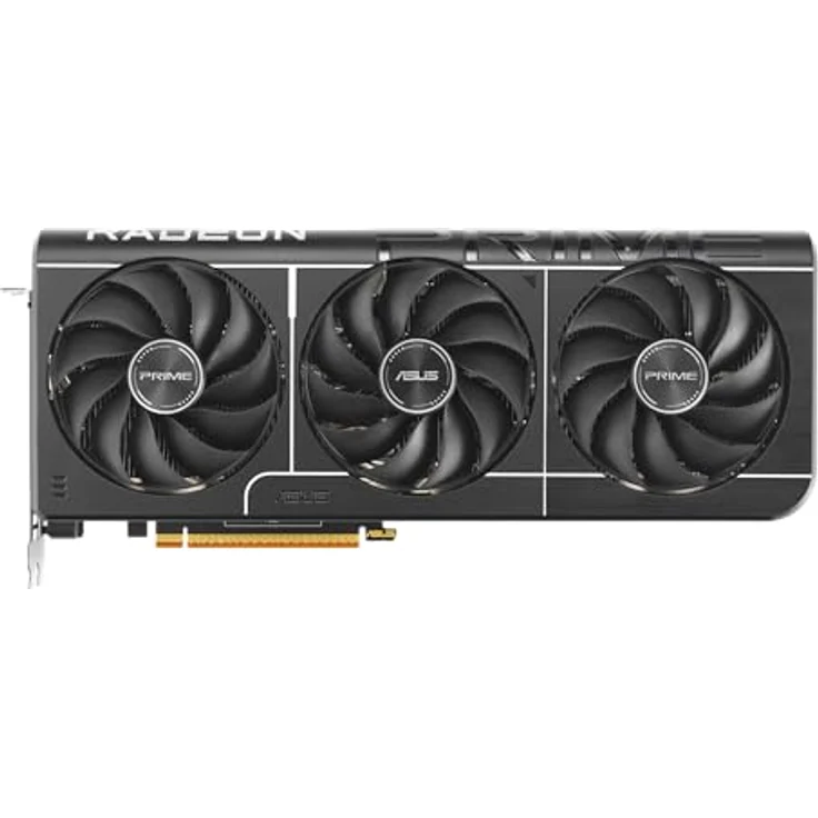 ASUS Prime RX 9070 GRE-O12G, Radeon RX 9070 GRE, 12 GB GDDR6, 192 Bit, 7680 x 4320 Pixel, PCI Express 5.0, Dual-BIOS, Axial-Tech-Lüfter, OC-Modus bis 2880 MHz – Bild 2