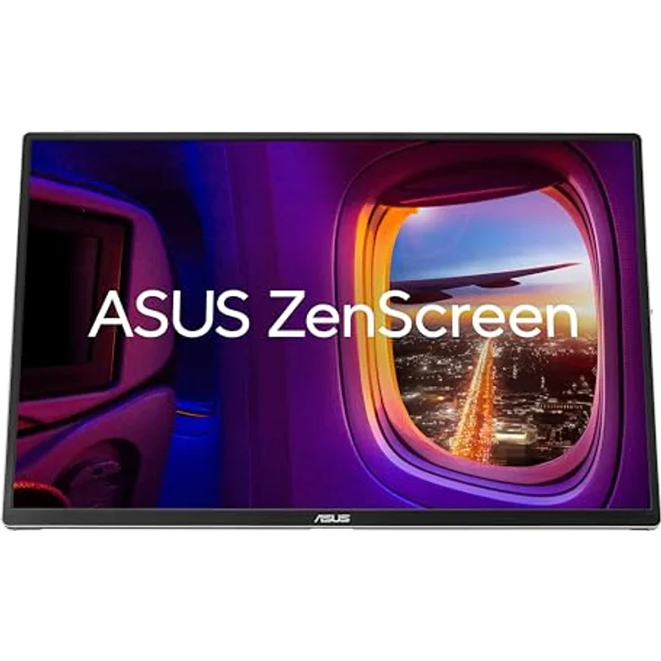 ASUS ZenScreen OLED MQ16FC, Tragbarer Monitor 16 Zoll WUXGA (1920 x 1200), OLED-Panel, 95% DCI-P3, Power Pass Through, Auto Rotate, USB Typ-C, mini-HDMI, Flicker Free, Low Blue Light – Bild 4