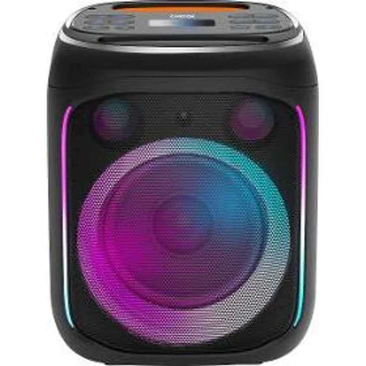 Canyon Partybox OnFun 5 schwarz, Bluetooth-Lautsprecher mit integrierter RGB-Beleuchtung