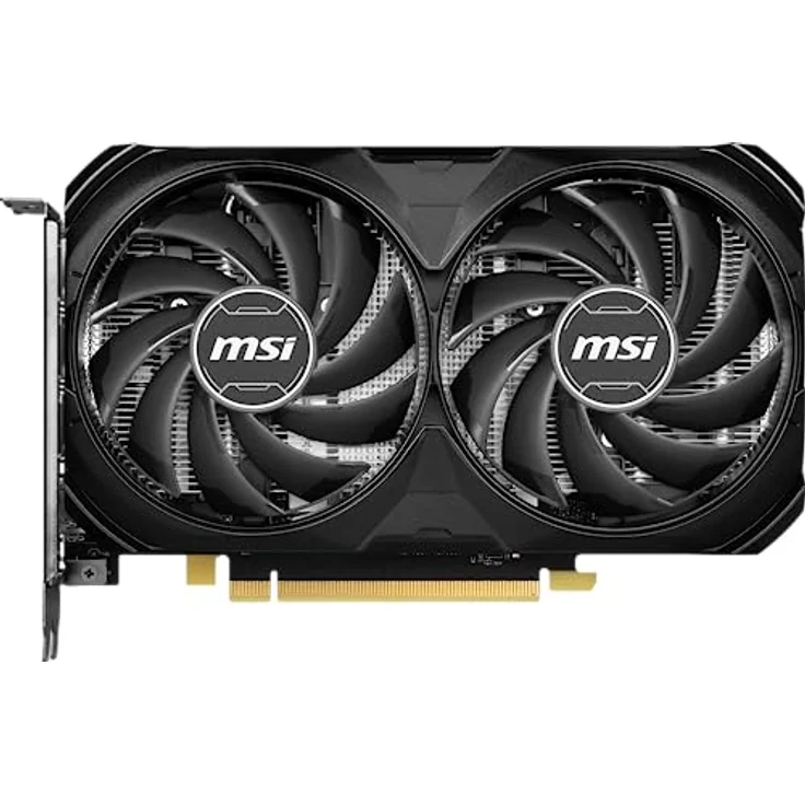 MSI GeForce RTX 4060 Ti Ventus 2X Black 16G OC Grafikkarte -NVIDIA RTX 4060 Ti, 16GB GDDR6 Speicher, 18Gbps, PCIe 4.0, DLSS3 – Bild 2