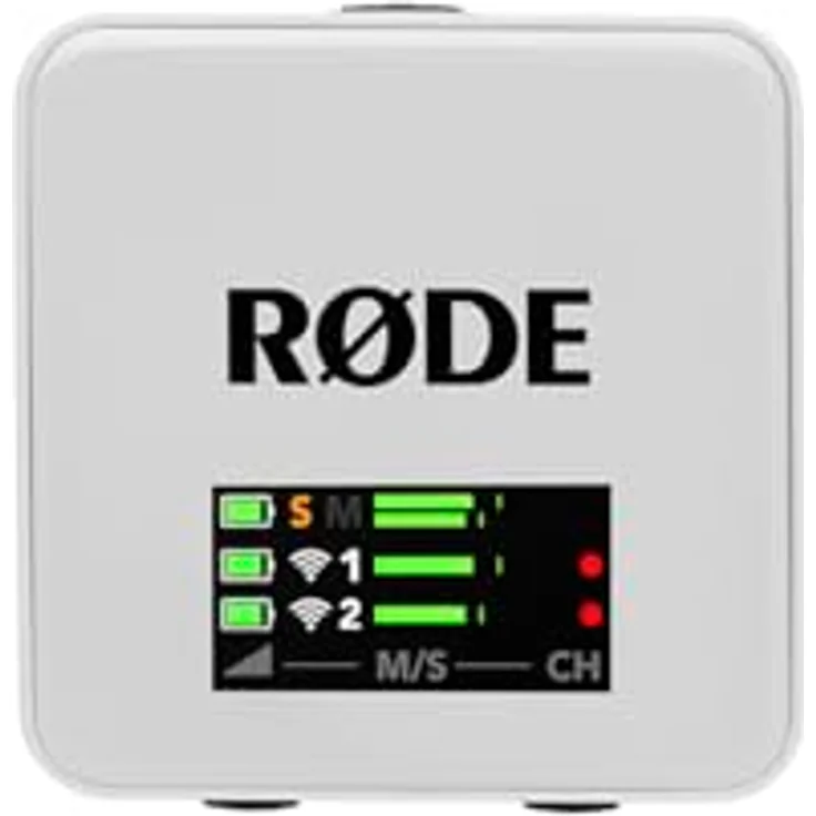 RØDE Wireless GO (Gen 3) White, Kompaktes Drahtlosmikrofonsystem mit 32-Bit-Float-On-Board-Aufnahme und intelligenter GainAssist-Technologie – Bild 5