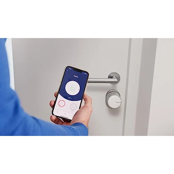 tedee Lock GO | smartes Türschloss | einfach nachrüstbar, ohne Zylindertausch | Steuerung via Bluetooth & aus der Ferne per App | iPhone & Android | Smart Home | silber – Bild 5