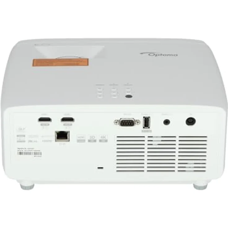 Optoma UHZ35ST, kompakter 4K UHD Laser Beamer mit 3.500 Lumen, wartungsfreier DuraCore-Technologie und energiesparend – Bild 4