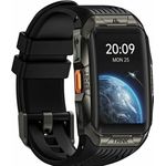 Kospet Smartwatch Tank X2 Ultra Schwarz, 5 ATM Wasserdicht, AMOLED Touchscreen, 170+ Sportmodi, IP69K zertifiziert