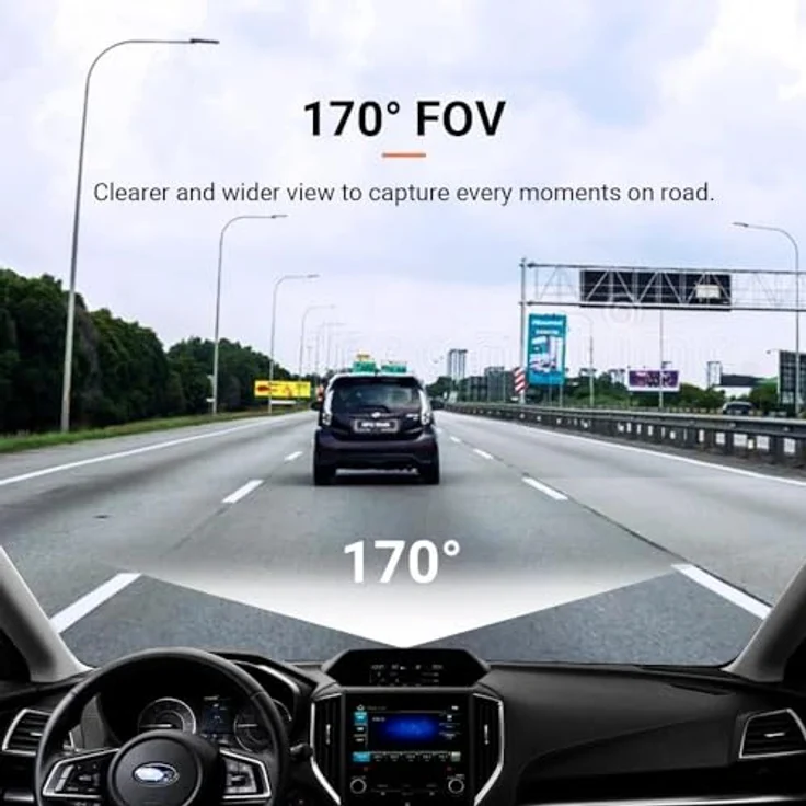 DASHCAM 170 DEGREE/M500 64GB 70MAI – Bild 5