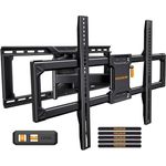 LuxusKollektion TV-Wandhalterung, Professioneller Kundensupport, vormontiert, maximale Flexibilität, verstärkter Stahl