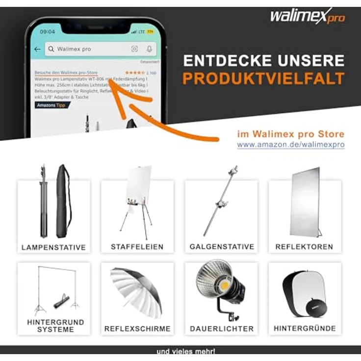 Walimex pro Ersatzblitzröhre für Campaigner 600 & Stager 600, 600Ws Leistung, einfach zu wechseln – Bild 5