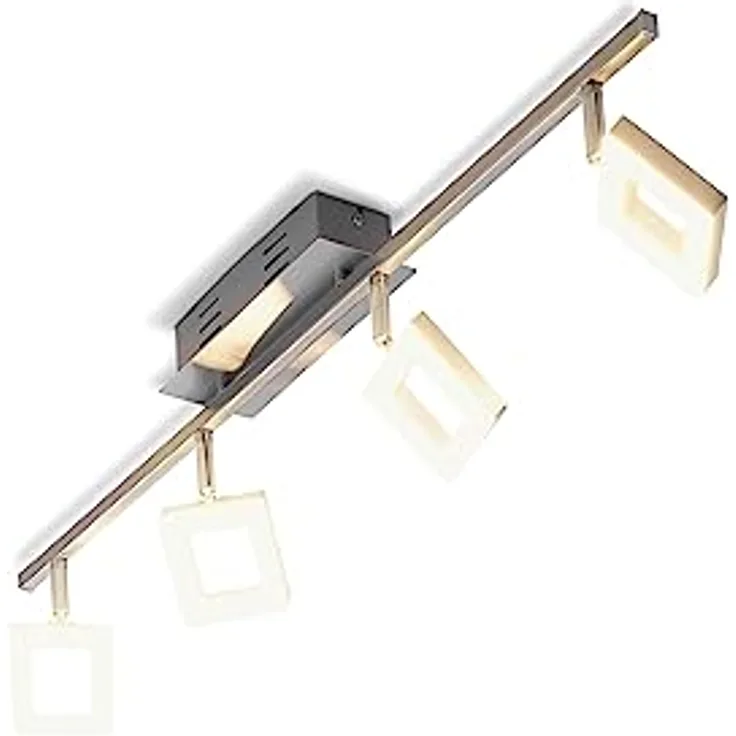 Casa Nova Spotleiste REAL LED-Deckenleuchte (BHT 80x17x8 cm) grau
