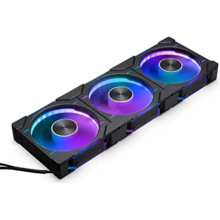 Phanteks D30 PWM Reverse Airflow D-RGB Lüfter, 3er Pack – 120 mm, schwarz - Preisvergleich – Bild 1