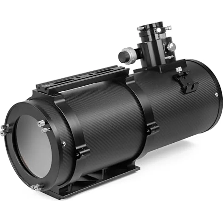 Omegon Pro Astrograph Carbon 154/600 OTA, Teleskop mit 2" Okularauszug, CNC-gefrästem Aluminium, für Astrofotografie – Bild 5