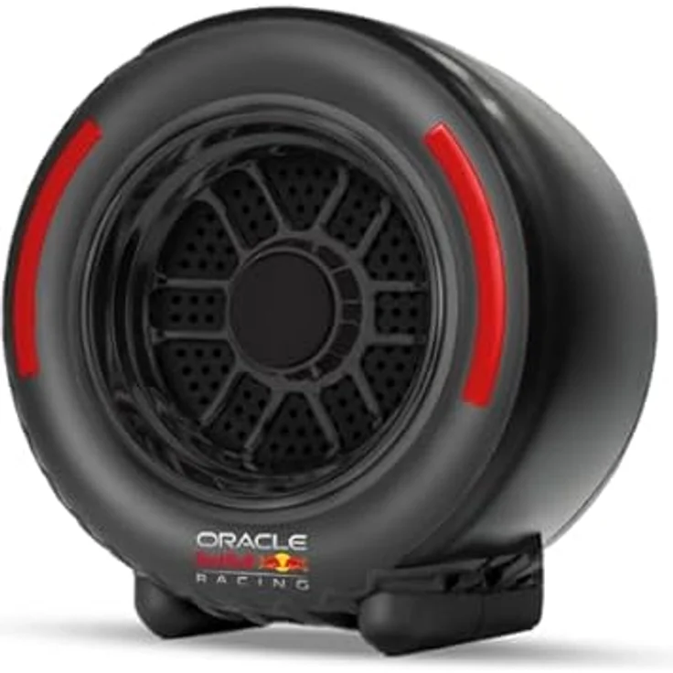 ORACLE RED BULL RACING RB-SK310 BT-Speaker, Bluetooth-Lautsprecher mit 16 W Leistung und Reifen-Design, schwarz – Bild 2