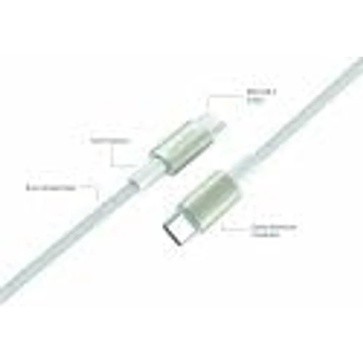 4Smarts USB-C auf Kabel PremiumCord 60W 3er Set, 0.5m, 1.5m, 3m, weiß, robust und langlebig, unterstützt schnelles Laden und Datenübertragung – Bild 4