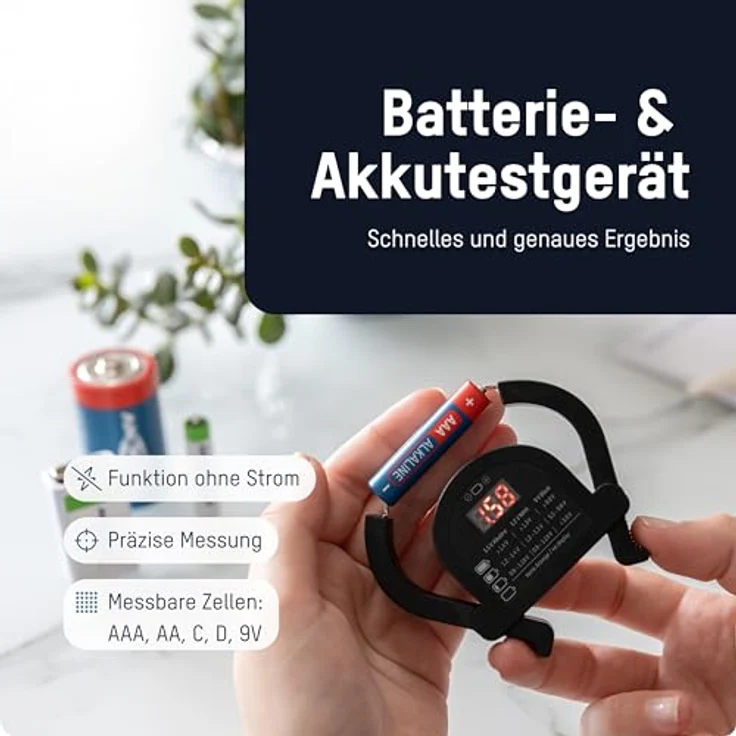 ANSMANN Premium Batteriebox inkl. Batterietester – Bild 6