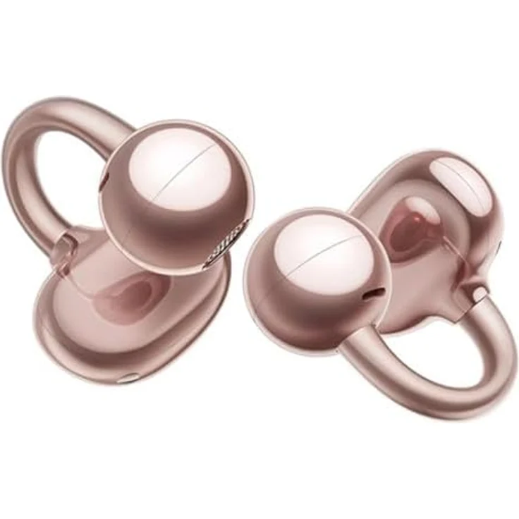 Huawei FreeClip In-Ear-Kopfhörer, kabellos mit Doppelmagnettreibern, IP54 wasser- und staubgeschützt, Ladecase für 36 Stunden Musikgenuss, schwarz – Bild 3