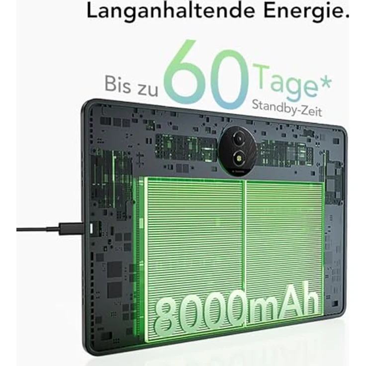 TCL NXTPAPER 11 Plus, 11,5 Zoll Tablet mit MediaTek Prozessor, 256 GB Speicher, 8 GB RAM, Wi-Fi 5, Android 15, grau – Bild 9