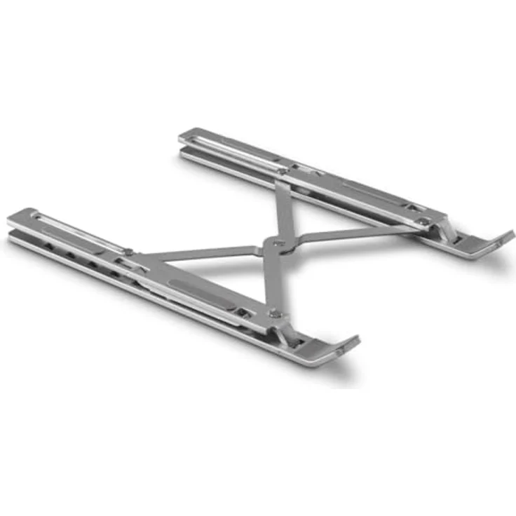 Hama Laptopständer 15.6" Aluminium, Ergonomisch, Faltbar mit Neigungswinkel, Stabil und rutschfest, Ideal für Büro – Bild 5