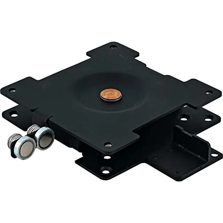 Caratec Drehadapter Flex CFZ103, 90° TV VESA Schwenkadapter für TFT-Flachfernsehgeräte, Schwarz – Bild 1