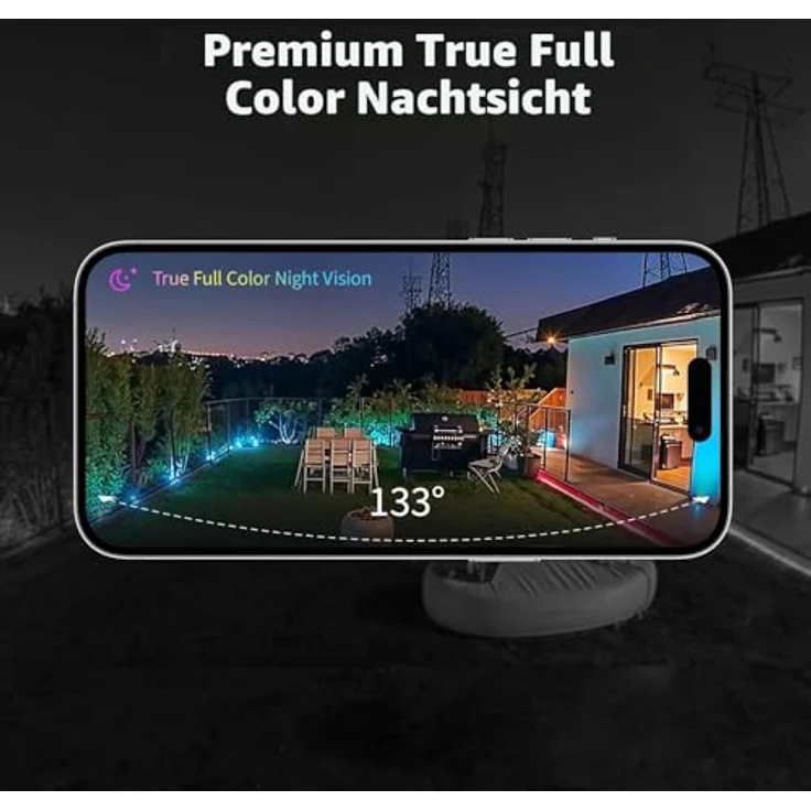 Aqara Überwachungskamera G5 Pro, 4MP Kamera-Hub (Nachtsicht in Echtfarben, Zigbee- und Thread-Hub, 32G lokale eMMC-Speicher, Flexible Installation) – Bild 4