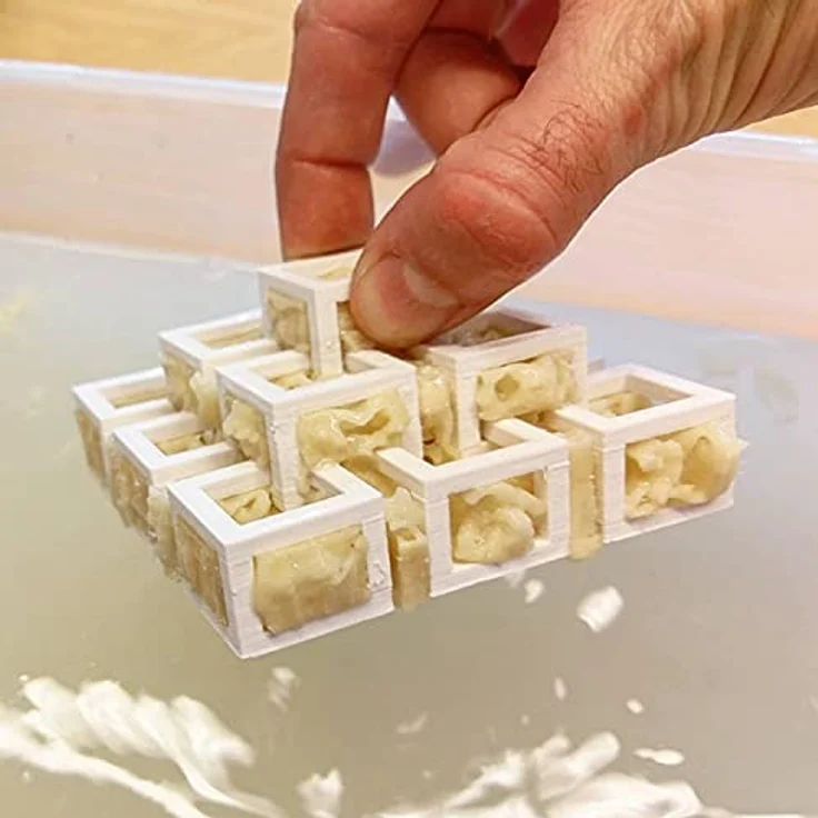 eSUN Wasserlösliches PVA Filament 1.75 mm, Natürlich, 1KG - Ideal für komplexe 3D-Drucke, hohe Präzision, verpackt im Vakuumbeutel – Bild 5