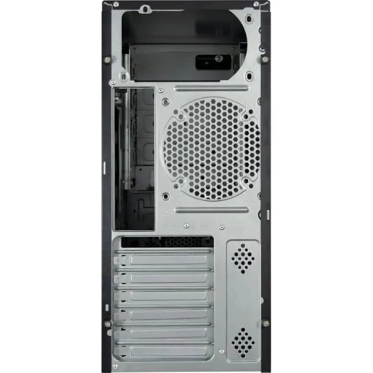 Inter-Tech IT-8862 PLAID ATX-Gehäuse, modernes Design mit USB-C 3.2 Gen2, integrierter Card Reader und Schlüsselschalter – Bild 4