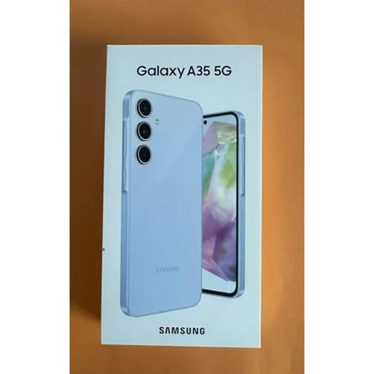 Samsung Galaxy A35 5G Dual SIM 6GB RAM 128GB Iceblue EU - Hochwertige Abmessungen, Langlebig, Flexible Gestaltung – Bild 1