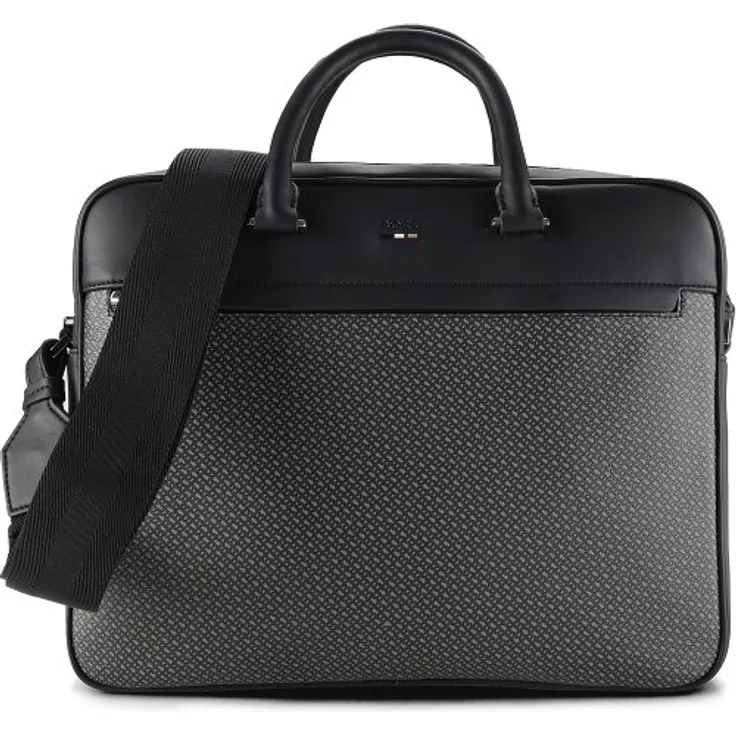Boss Ray Aktentasche 38 cm, Laptopfach, schwarz, 100% Polyester