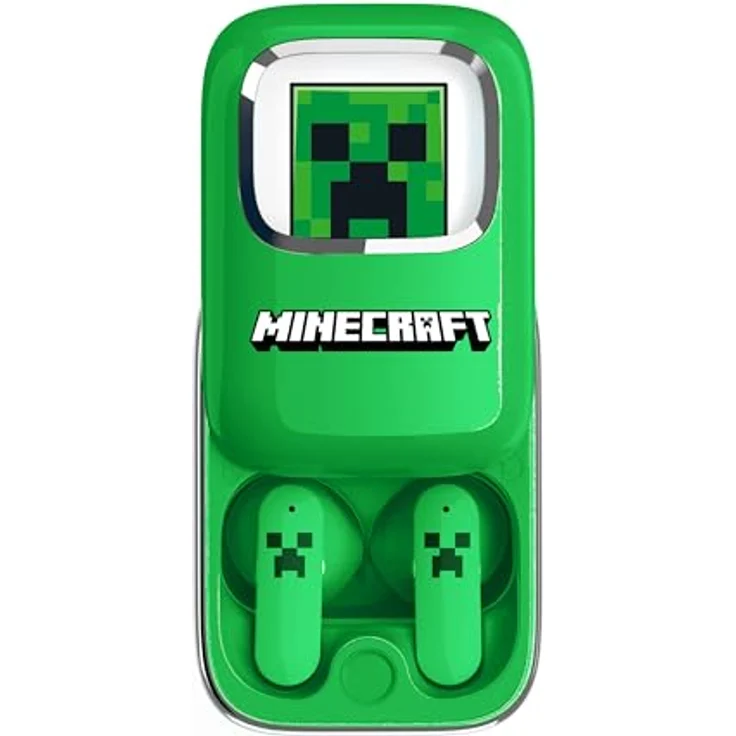 OTL Minecraft Creeper Slide TWS Kopfhörer In-Ear-Kopfhörer, Grün, Bluetooth, offiziell lizensiertes Merchandise – Bild 5