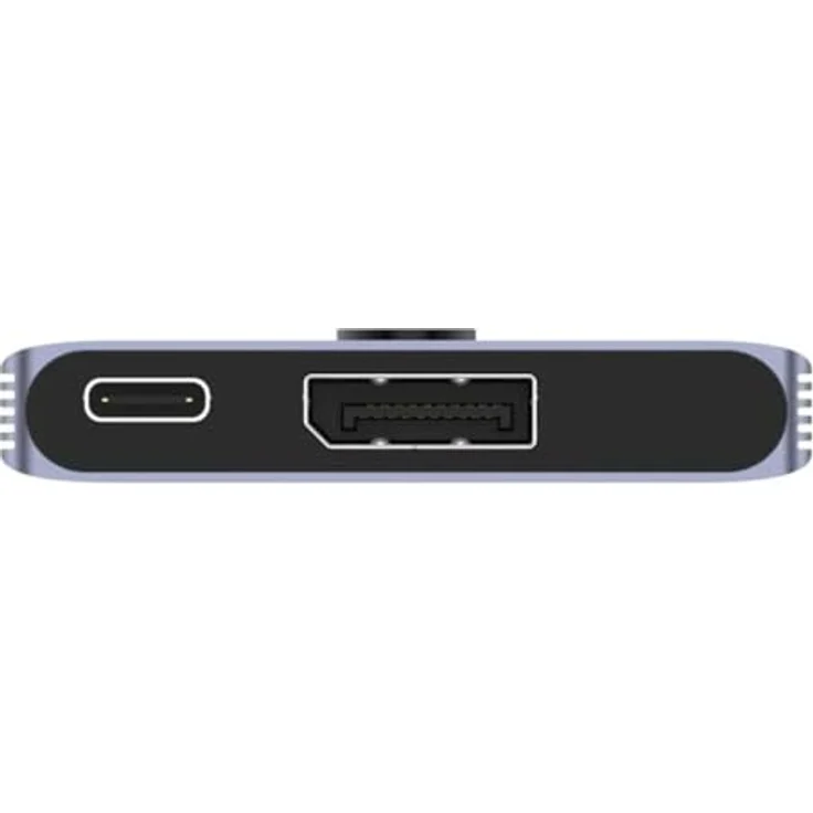 Unitek KVM Switch DP 1.4 8K 2-in-1, bidirektional mit USB Typ-A und USB-C, Schwarz – Bild 4
